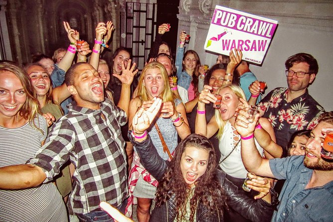 #1 Pub Crawl Warsaw with Optional Premium 1 Hour Open Bar - Moving through Warsaw’s bars