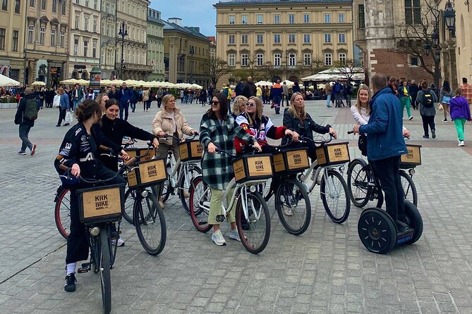 2 Hours Old Town Guided Bike Tour in Krakow - Papal stories and Franciscan Krakow