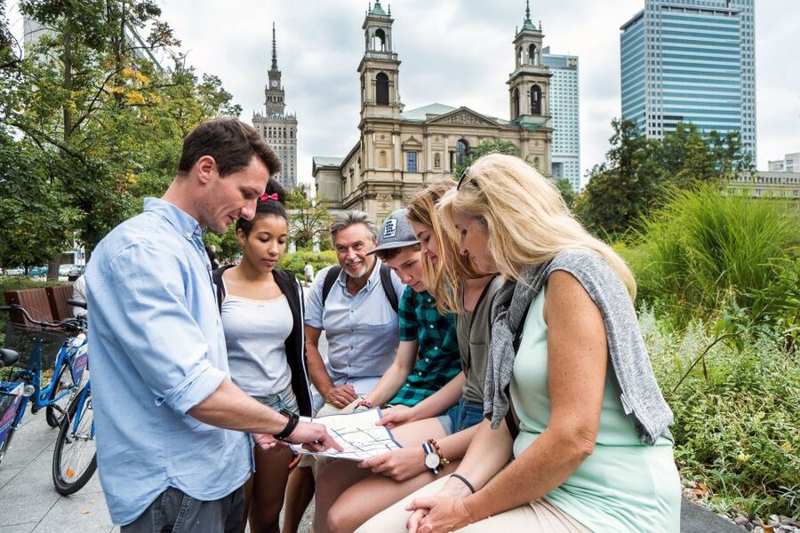3-Hour Guided Cycling Tour of Warsaw - From the Warsaw Uprising Monument to Castle Square