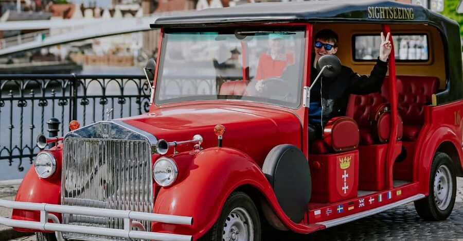 60 min of sightseeing in retro cars, Gdansk - What you see during the one-hour route