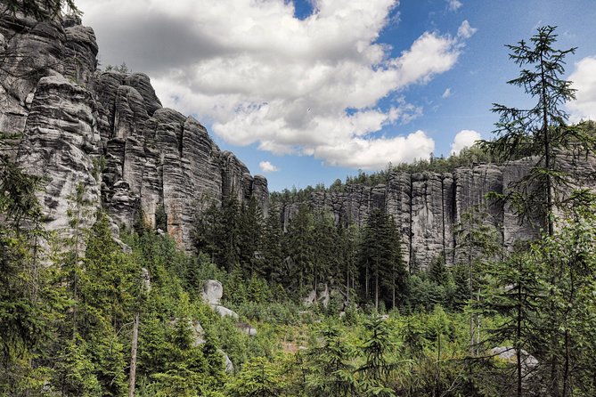 Adrspach Teplice Rocks Filming Site of The Chronicles of Narnia - Entering the sandstone maze