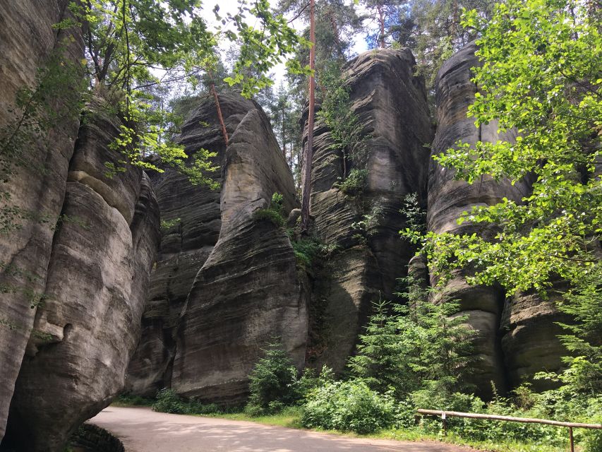 Adršpach: The Chronicles of Narnia Tour with Guide - The waterfall and Goethe’s viewpoint