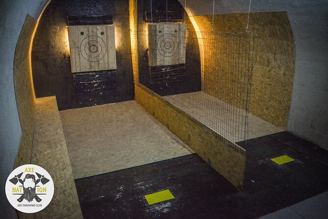 Axe Throwing Krakow in Axe Nation - best club in Poland - What happens inside Axe Nation’s medieval cellar