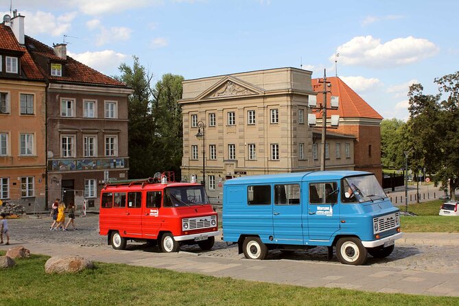 Best of Warsaw - private tour by retro minibus with hotel pickup - Crossing the Vistula to Praga