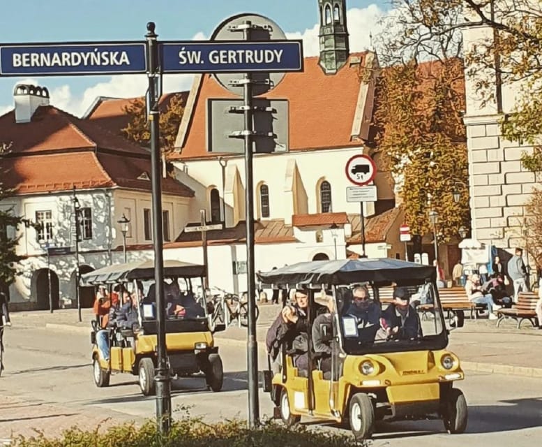 City Tour Cracow , golf car . Private full tour !! - Collegium Maius, church facades, and Wawel Hill