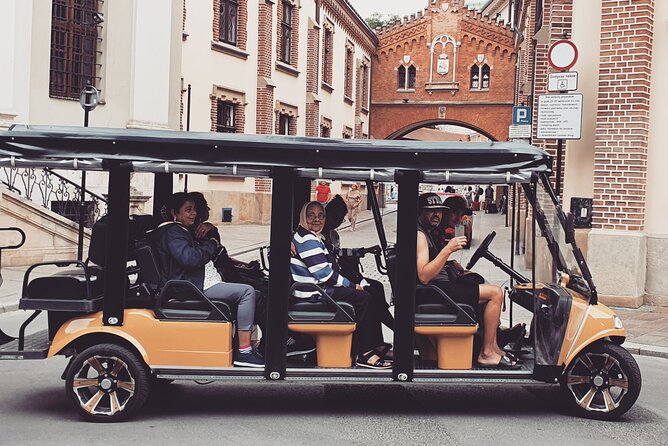 Cracow guided Full tour by Golf Cart-Family Discount - Seeing Schindler’s Factory from outside