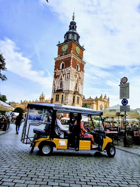 Cracow: Jewish Quarter and Ghetto Sightseeing Golf Cart Tour - What the 90-minute route gives you