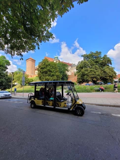 Cracow sightseeing tour by electric golf cart - Kazimierz, the former separate town