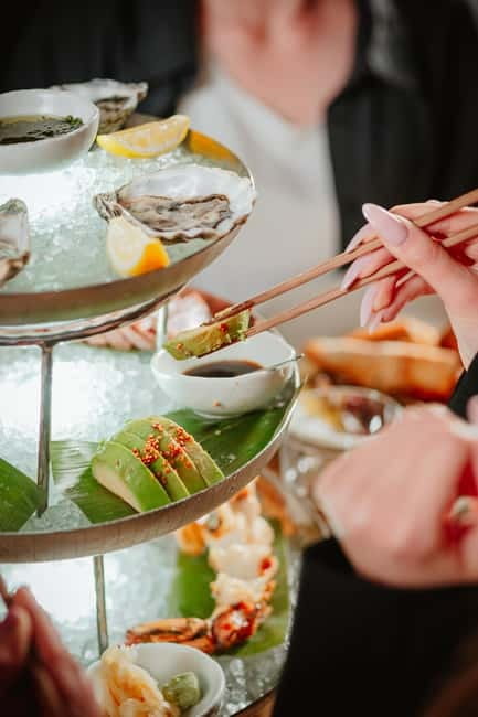 Dinner with a View – 7th Floor, Gdańsk Old Town - The meat menu, from beef tartare to sushi