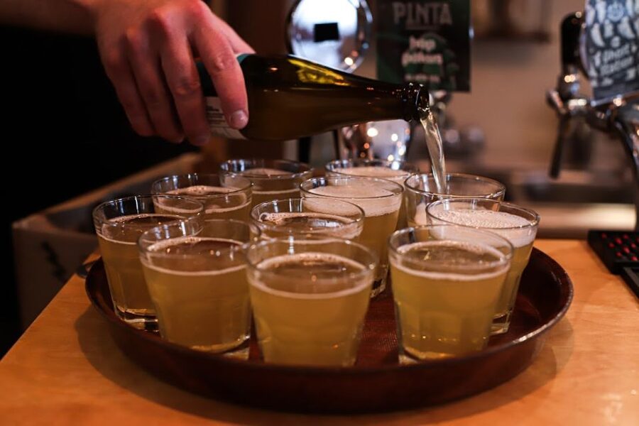Discover the Best Local Beers in Krakow with Private Guide - Eight beers, four broad styles