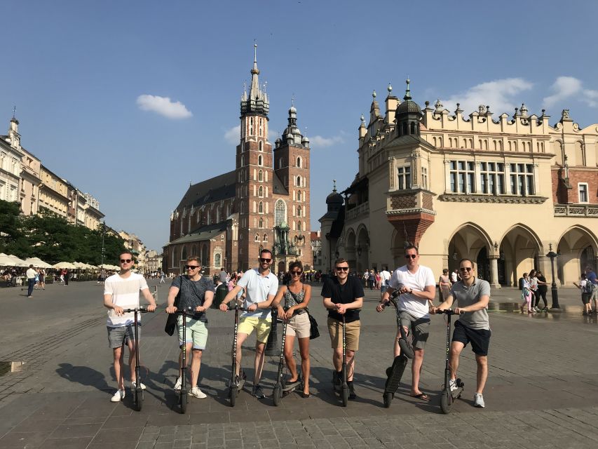Electric Scooter Tour Krakow - Podgórze and the former Jewish Ghetto