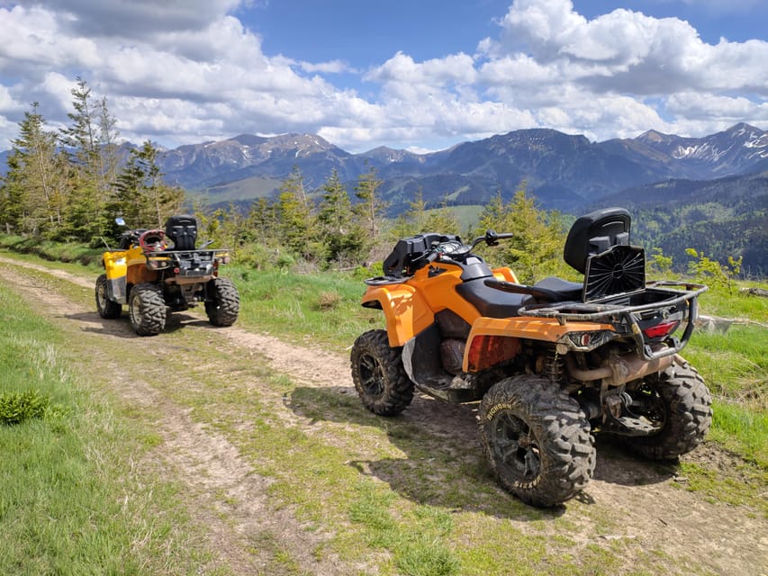 From Krakow: ATV/Snowmobile Ride, Shooting & Hot Springs - What the 400 PLN vehicle charge really means