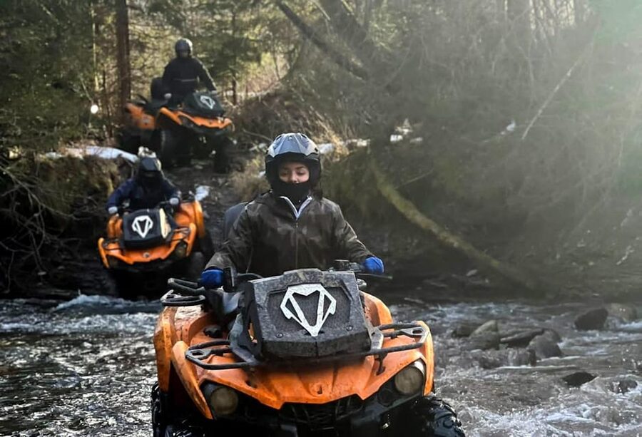 From Krakow: ATV/Snowmobile Ride, Shooting & Hot Springs - Zakopane shooting range and a useful town break