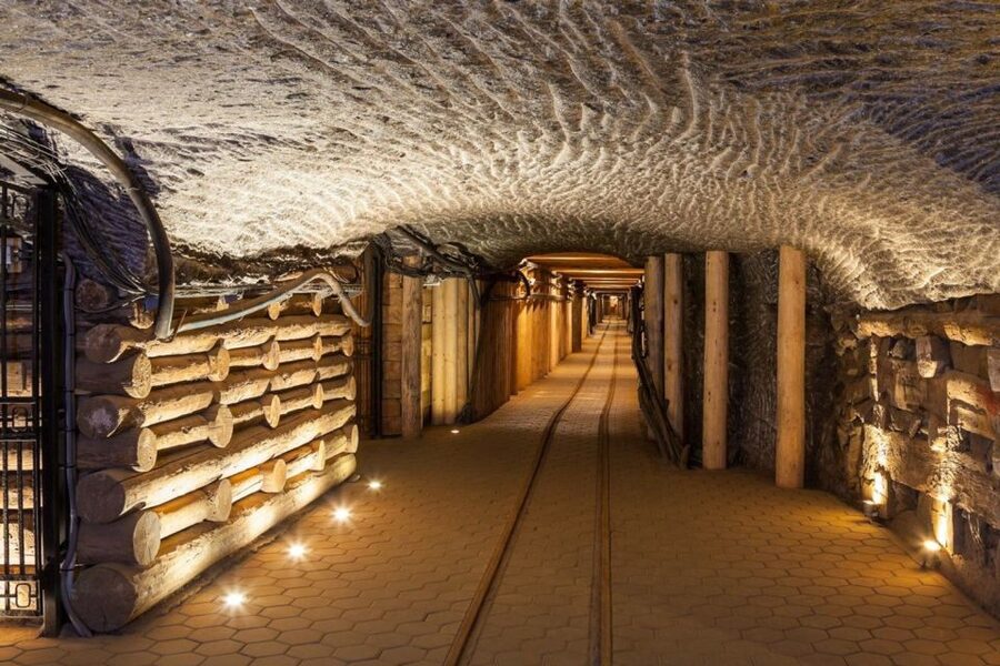 From Krakow: Auschwitz Birkenau and Salt Mine Guided Tour - Going underground at Wieliczka Salt Mine