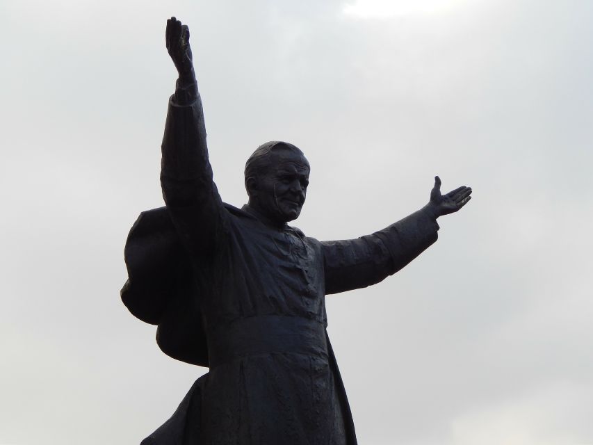 From Krakow: John Paul II Full Day Tour - Private Transport - Łagiewniki connects John Paul II with Divine Mercy