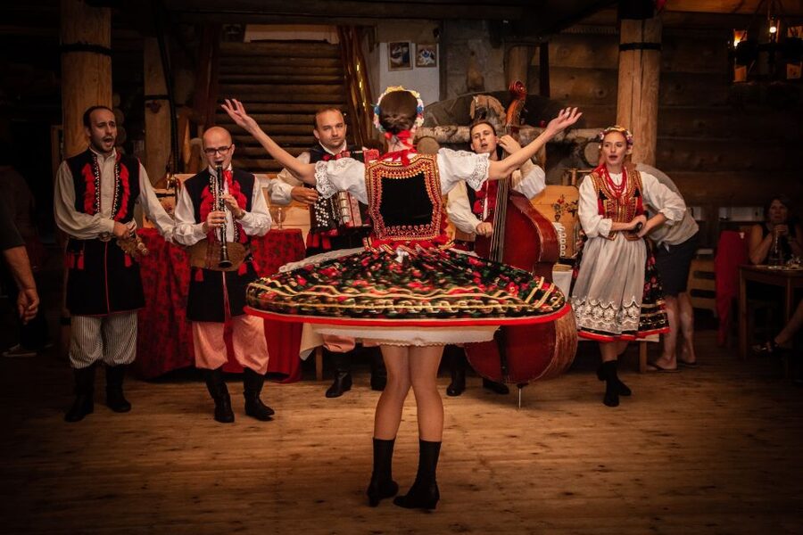 From Krakow: Polish Folk Show with All-You-Can-Eat Dinner - Folk music, costumes, and joining the dancers