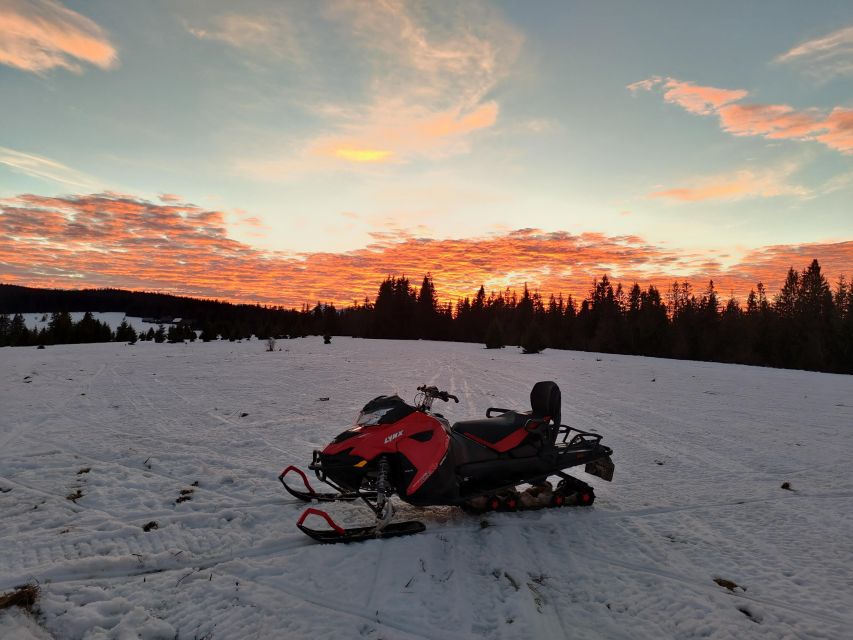 From Krakow: Snowmobile Adventure with Thermal Pools Visit - What the mountain ride feels like