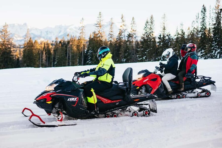 From Krakow: Snowmobile Adventure with Thermal Pools Visit - The real price and what you receive