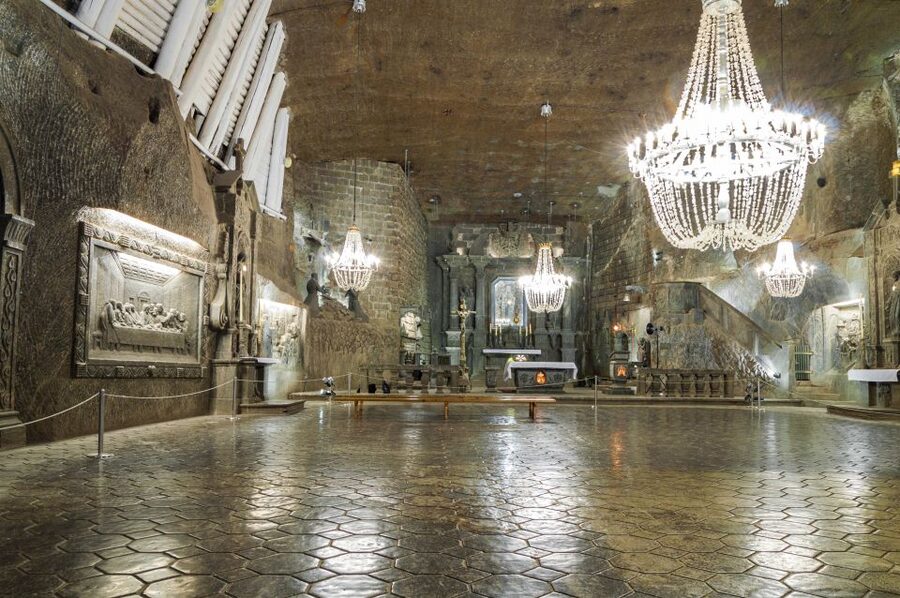From Krakow: Wieliczka Salt Mine Guided Tour - Salt statues, chapels, and underground craftsmanship