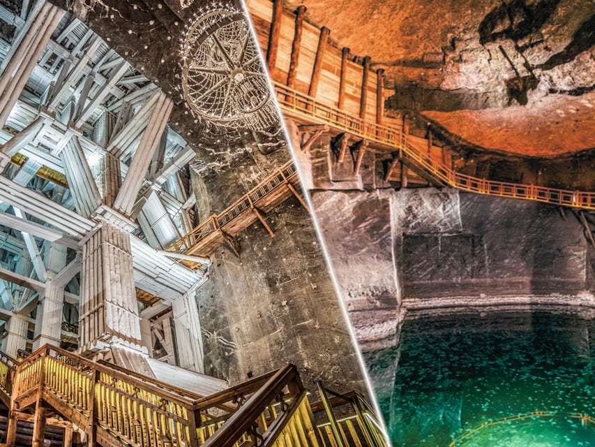 From Krakow: Wieliczka Salt Mine Guided Tour & Pickup Option - Entering the mine and starting the descent