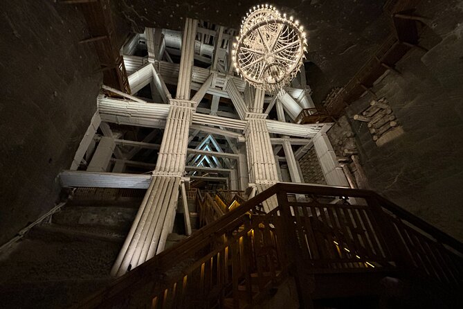 From Krakow: Wieliczka Salt Mine Guided Tour with Hotel Transfers - Entering the Mine and Starting the Descent