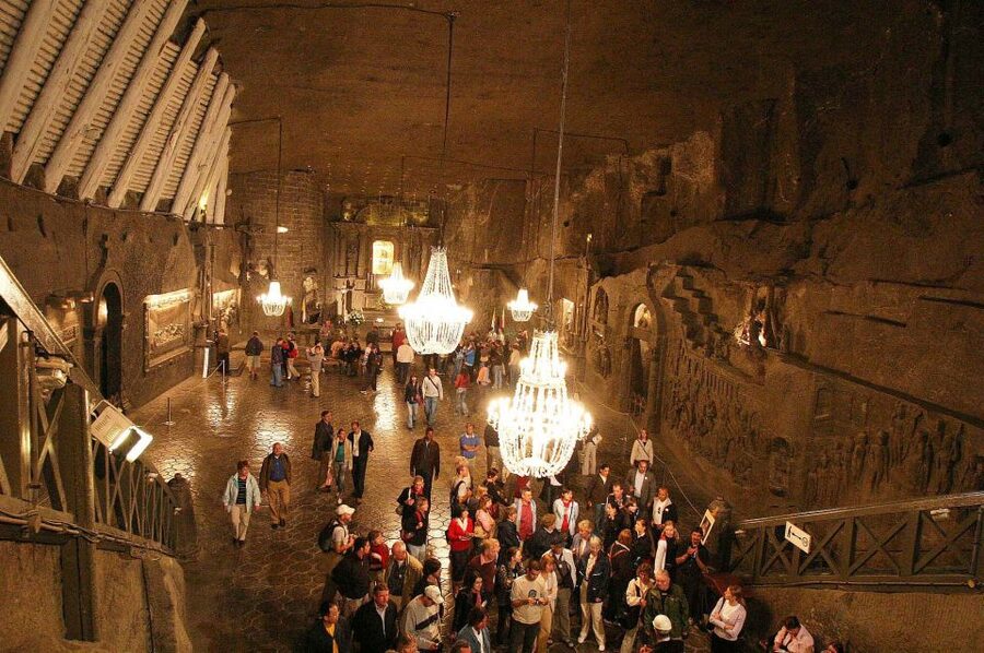 From Krakow: Wieliczka Salt Mine Tour - From Krakow pickup to the mine entrance