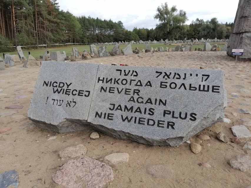 From Warsaw: Guided Tour of Treblinka Camp - Walking through the former extermination camp