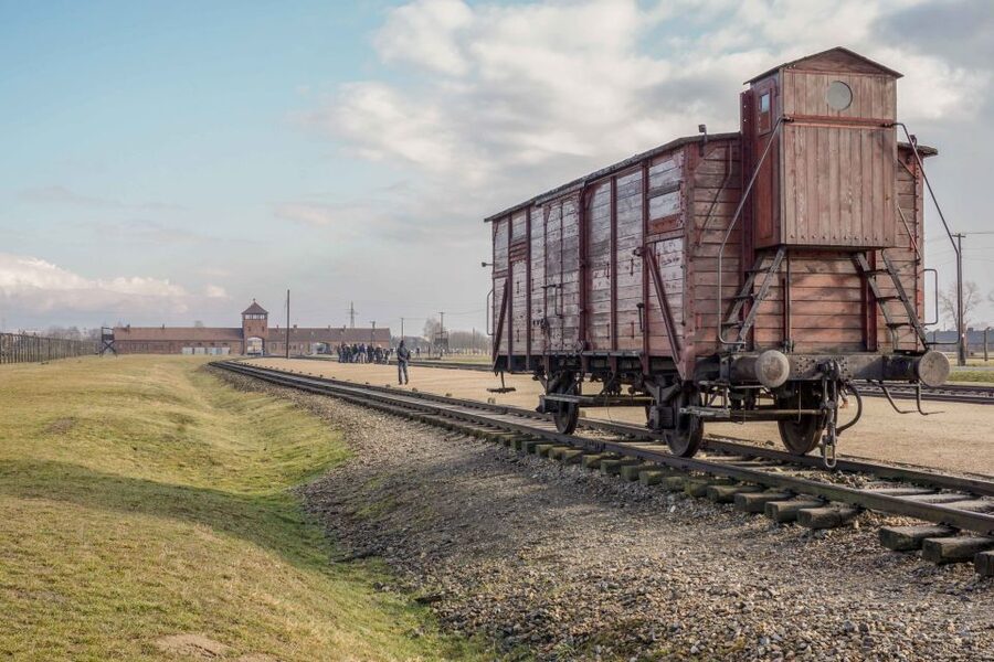 From Warsaw: Guided Tour to Auschwitz-Birkenau and Krakow - Walking through Birkenau