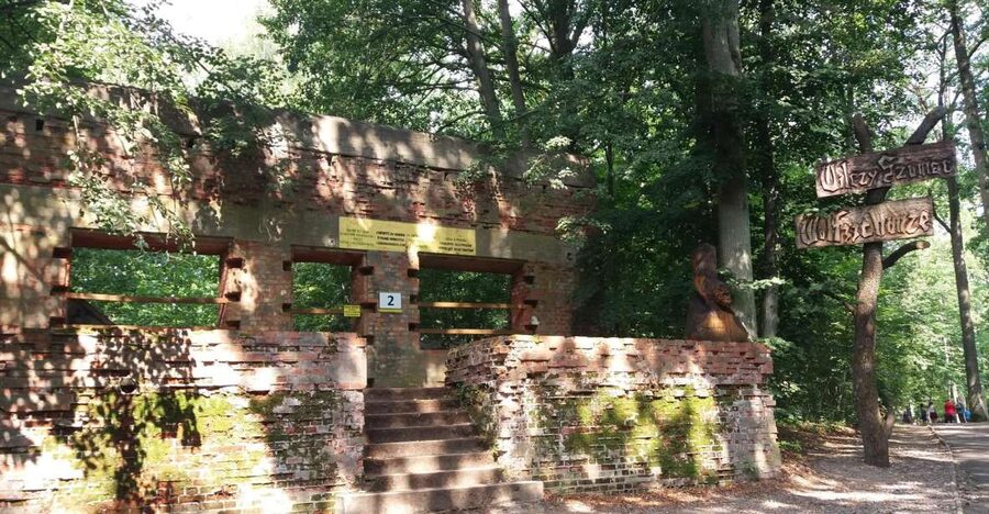 From Warsaw: Tour of the Wolf's Lair, Hitler's HQ by Car - Entering the forest headquarters