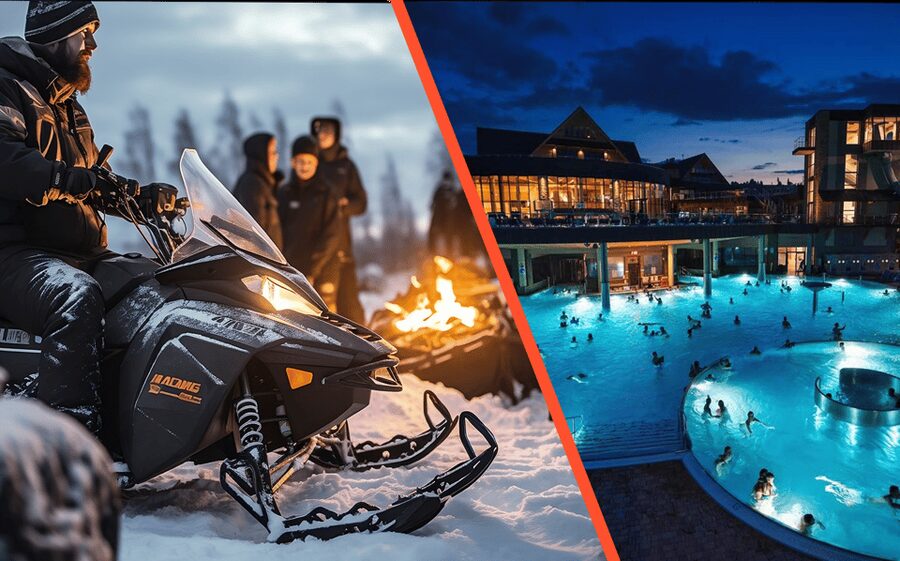 From Zakopane: Snowmobile Ride with Thermal Pools & Pickup - Pickup from Zakopane and the ride to Witów