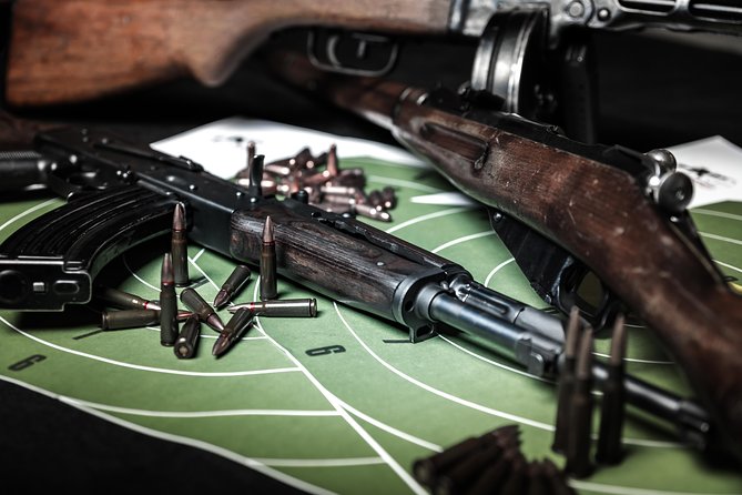 FSO Gunrange, Shooting package COUNTER STRIKE - Picking Four Guns From a Broad Menu