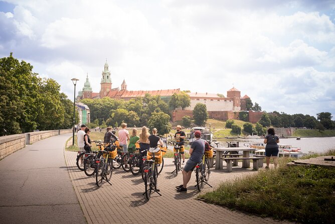 Full Bike Tour - the Old Town, Jewish Qtr & the Ghetto NEW BIKES - Why a bicycle works so well in Krakow