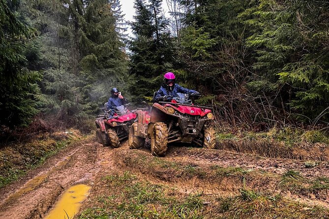 Full Day Zakopane Quads/Buggy & Thermal Baths Tour from Krakow - Choosing a scenic or extreme quad route near Zakopane