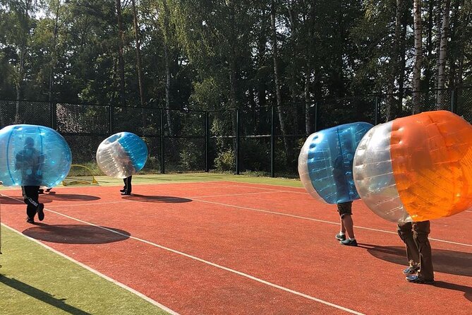 Gdansk: Bubble Football with Hotel Transfers - Why the private format matters for a bachelor party