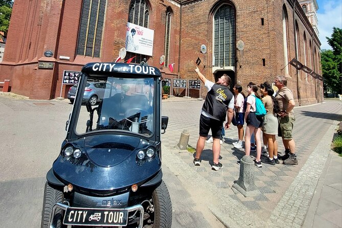 GDANSK City Tour by Golf Cart Live Guide & City Sightseeing 90min - Gdansk Shipyard and Walowa