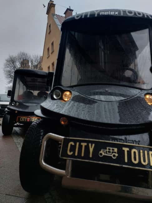 GDANSK City Tour by Golf Cart Live Guide & Sightseeing 90min - Pickup, traffic, and the comfort question