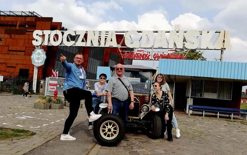 GDANSK City Tour by Golf Cart Live Guide & Sightseeing 90min - Following the old Hanseatic Port
