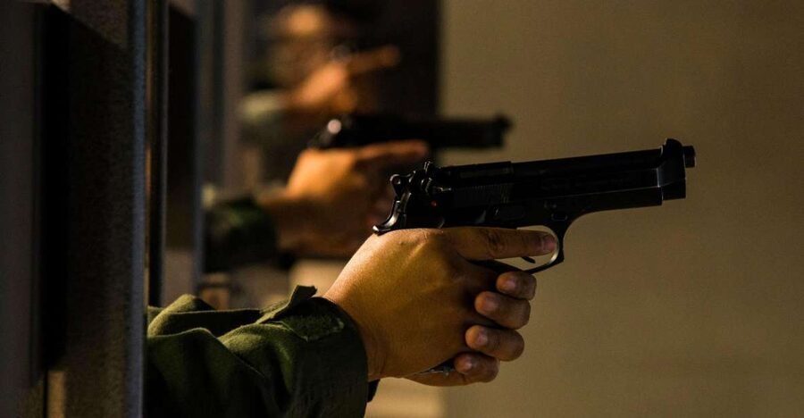 Gdansk: Extreme Shooting Range with Private Transport - Choosing between Glock pistols, AK-47s, and shotguns