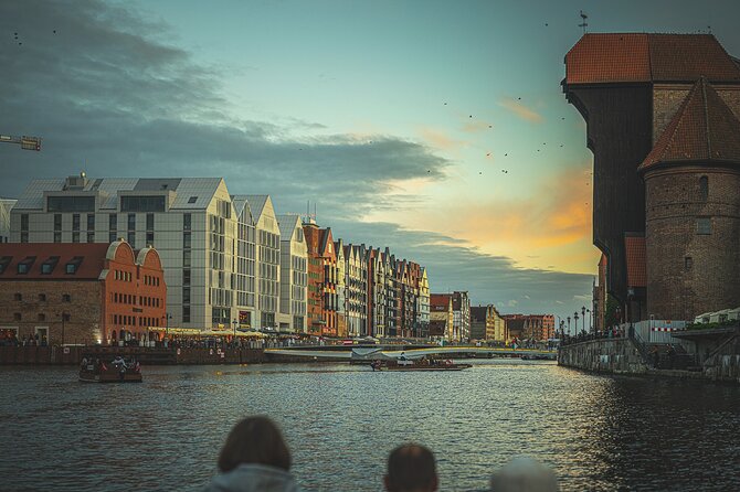 Gdansk Guided City Cruise on Historical Polish Boat - Granary Island and the rebuilt waterfront