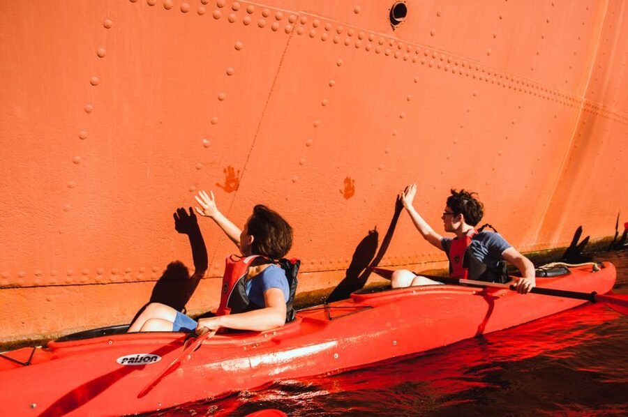 Gdansk: Guided Kayak Tour - Key points at a glance