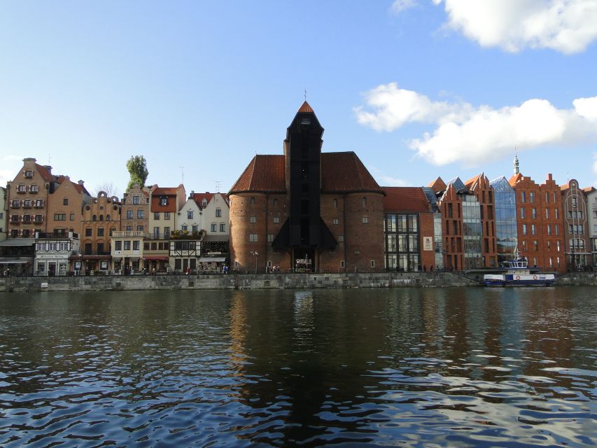 Gdańsk: Motlawa River Sightseeing Catamaran Cruise - The Green Gate and the medieval Crane