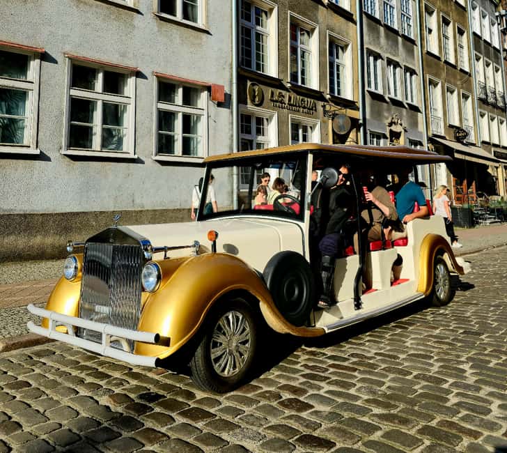 Gdansk:Private Beer City Tour Sightseeing By Golf Cart - Churches, brickwork, and the medieval quarter