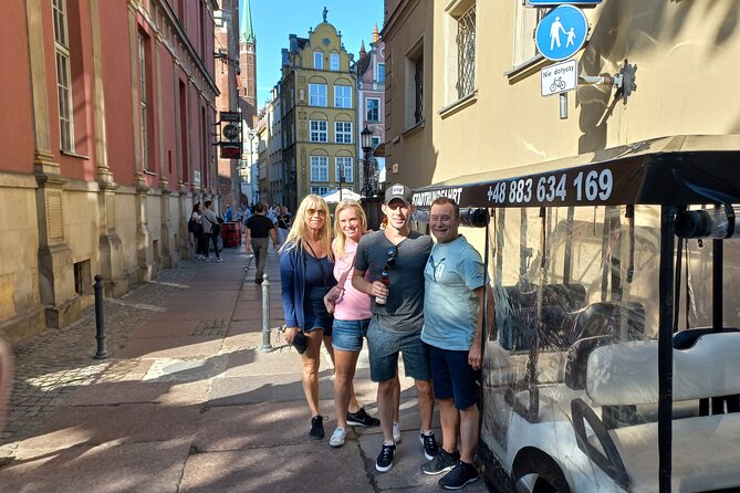 Gdansk: Private City Sightseeing Tour by Buggy/Cart LIVE GUIDED - What the $71.68 price means