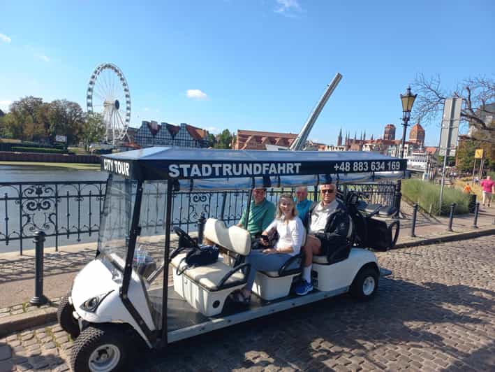 Gdansk: Private Top City Tour by Electric Cart & Live Guided - The Motława waterfront and the old crane