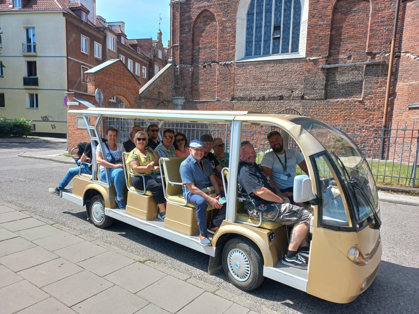 Gdansk: Private Top City Tour by Electric Cart & Live Guided - From wartime memory to the Gdansk Shipyard