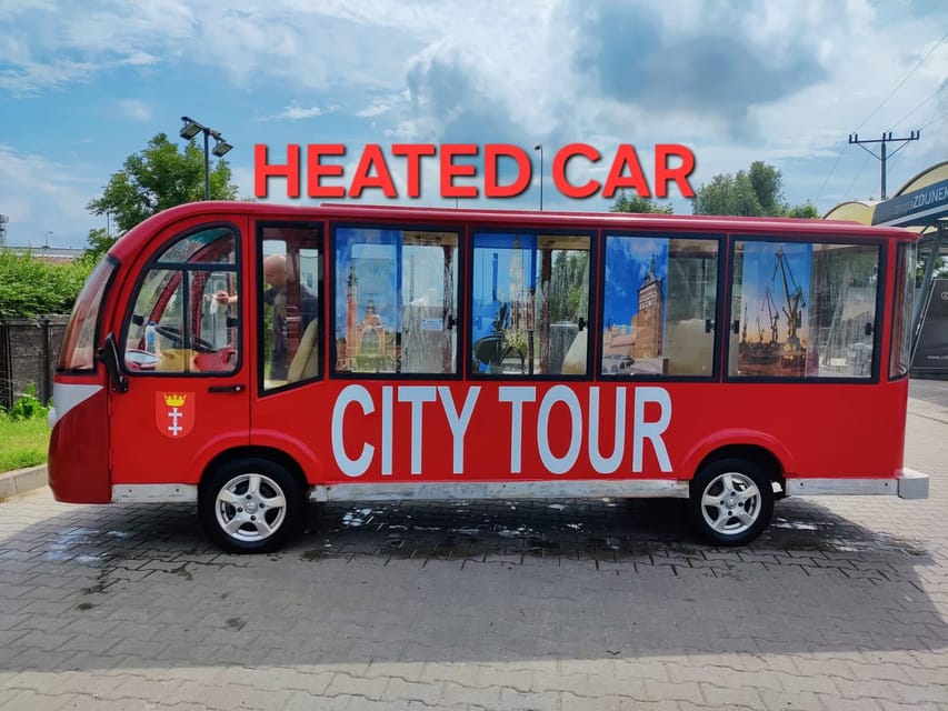 Gdansk: Shared or Private City Tour Sightseeing By Golf Cart - The shipyard and Solidarity Square