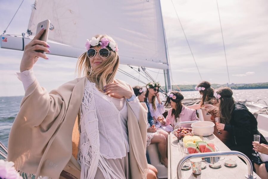 Gdańsk/Sopot: Private Boat Party - A modern yacht with room for up to 12