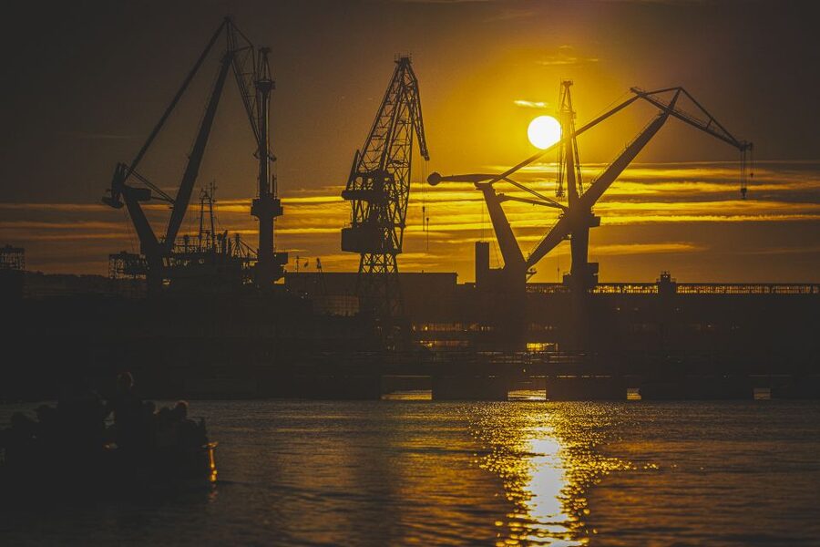 Gdańsk: Sunset Cruise on a Historic Polish Boat - Water gates, tenement houses, and castle remains