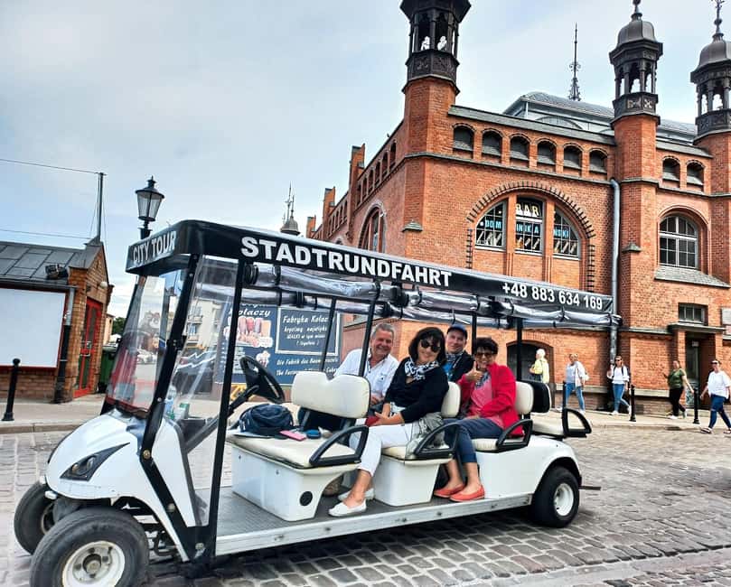 Gdansk Top Beer & Highlights Tour by Golf Cart/Buggy - The beer stop and the mood of the ride