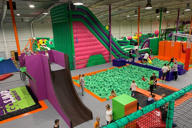 GOjump MEGAPARK Kraków-Sikorki - 1 hour Trampoline Park ticket - What the $12.99 price really covers